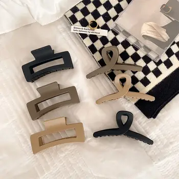 Oversized Square Hair Clip for Women Back Head Hairpin — feature 13