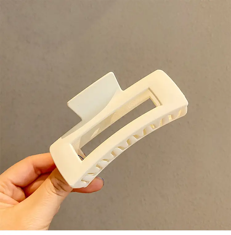 Oversized Square Hair Clip for Women Back Head Hairpin — feature 25
