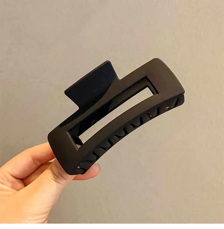 Oversized Square Hair Clip for Women Back Head Hairpin — feature 28