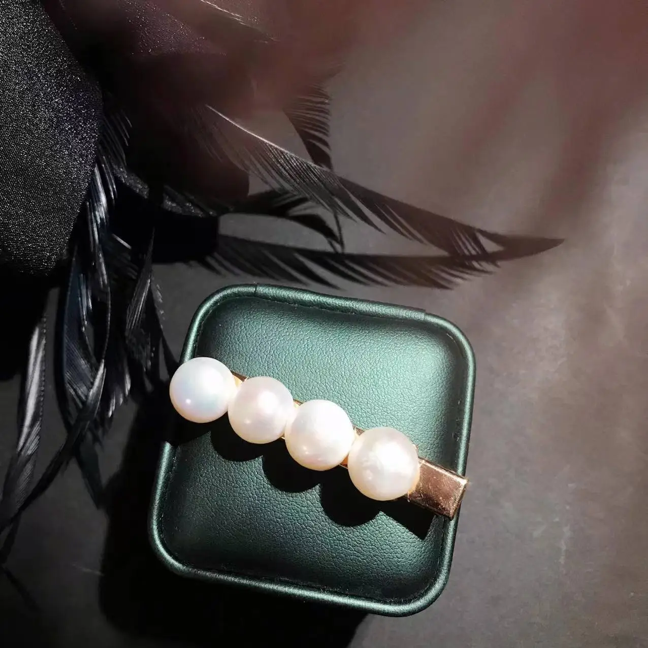 Natural Freshwater Pearl Hairpin Clip for Women - Image 5