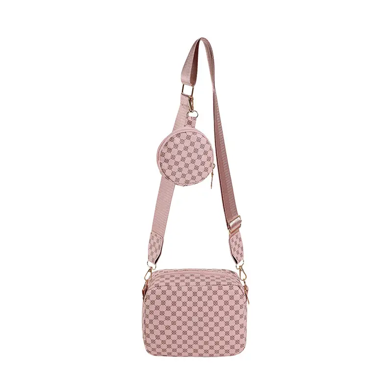 Women Printed Casual Shoulder Bag Brown Patterned 2023 - Image 9