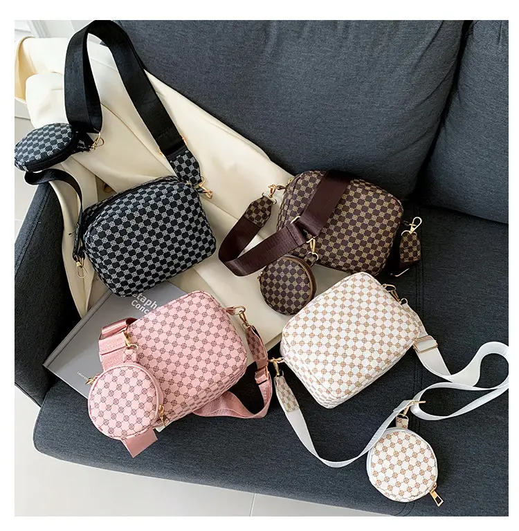 Women Printed Casual Shoulder Bag Brown Patterned 2023 — feature 10