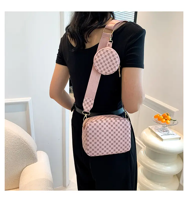 Women Printed Casual Shoulder Bag Brown Patterned 2023 — feature 14