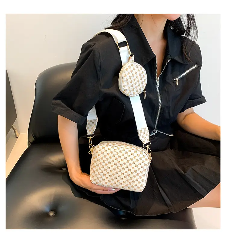 Women Printed Casual Shoulder Bag Brown Patterned 2023 — feature 20