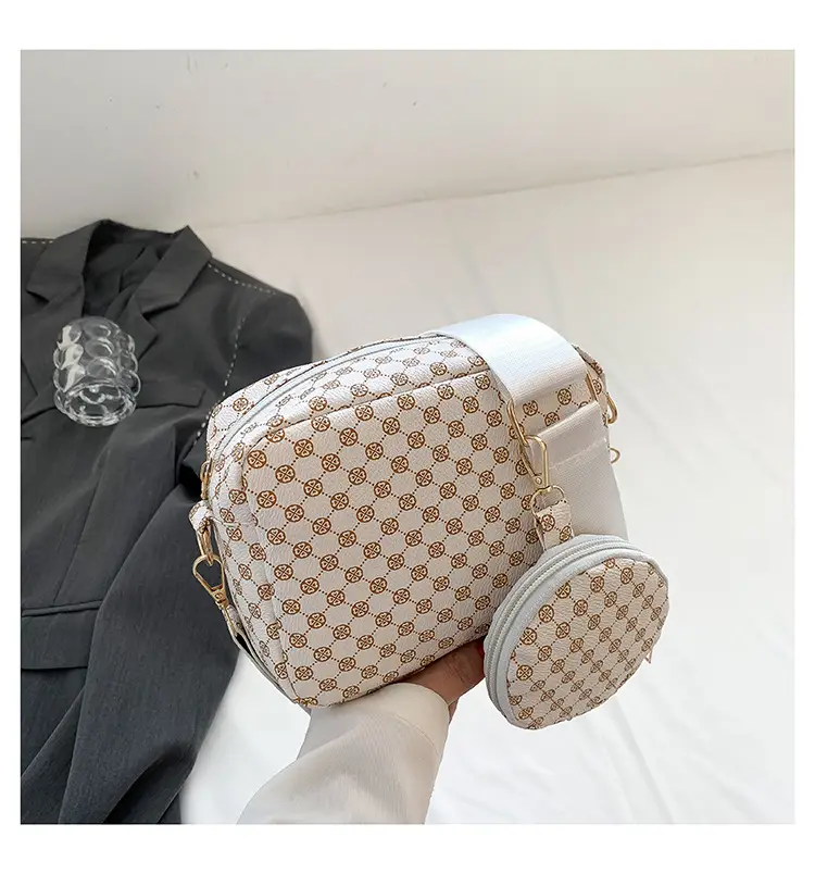 Women Printed Casual Shoulder Bag Brown Patterned 2023 — feature 28