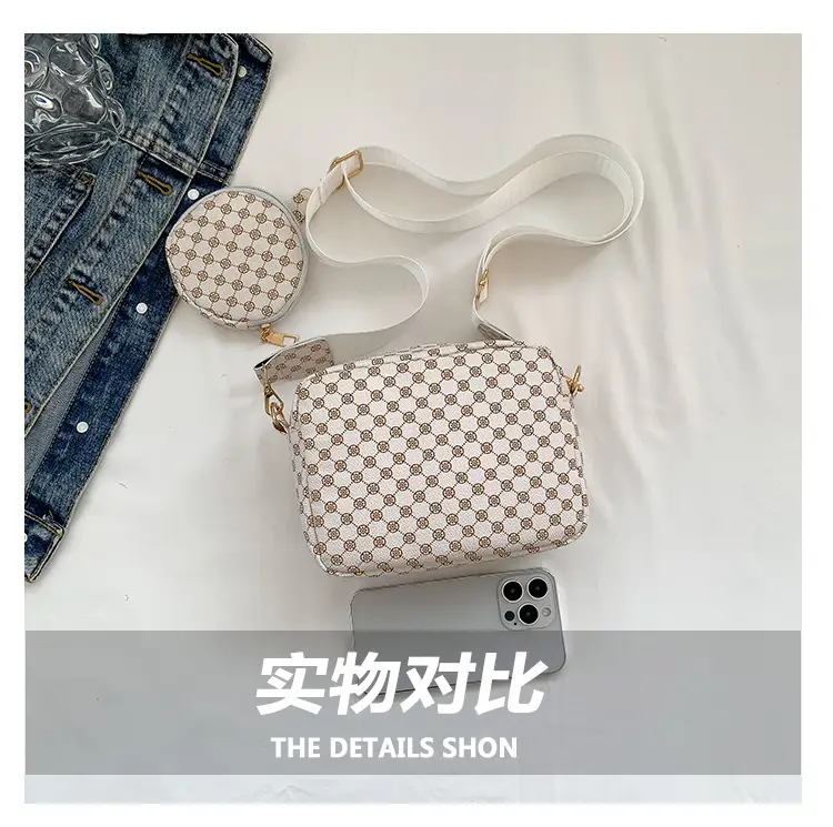 Women Printed Casual Shoulder Bag Brown Patterned 2023 — feature 8