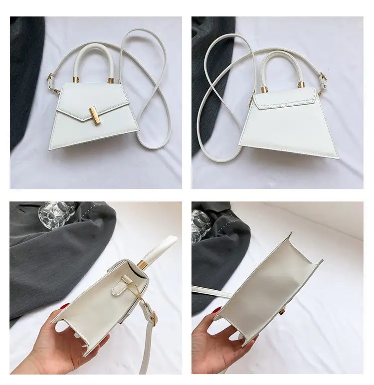 Retro Square Metal Lock Shoulder Bag 2022 Women — feature 9