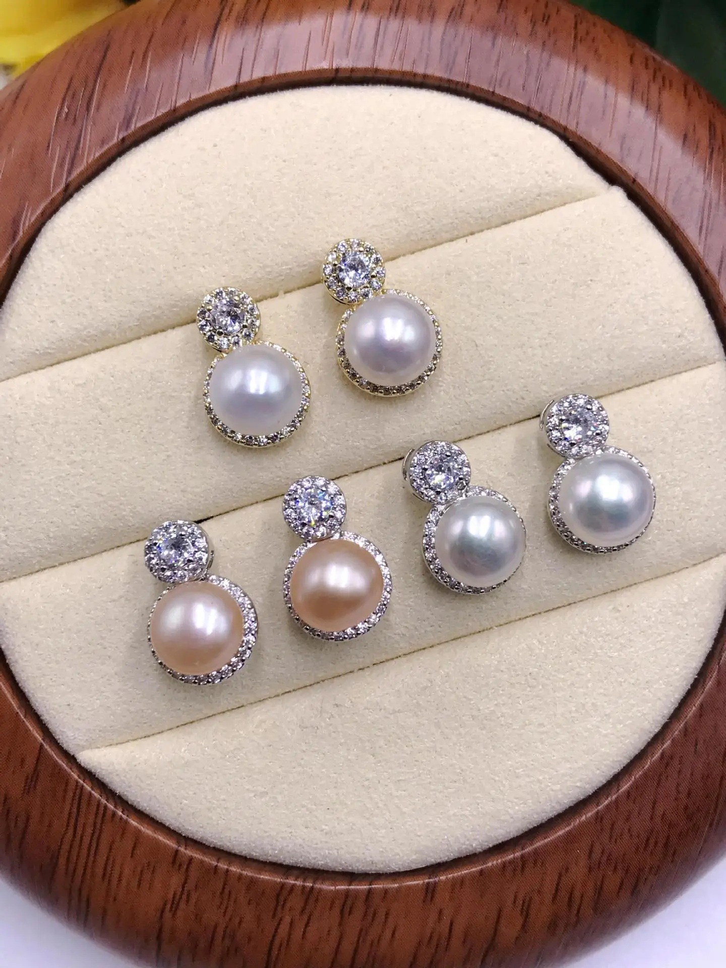 Princess Silver Pearl Earrings for Women — feature 11