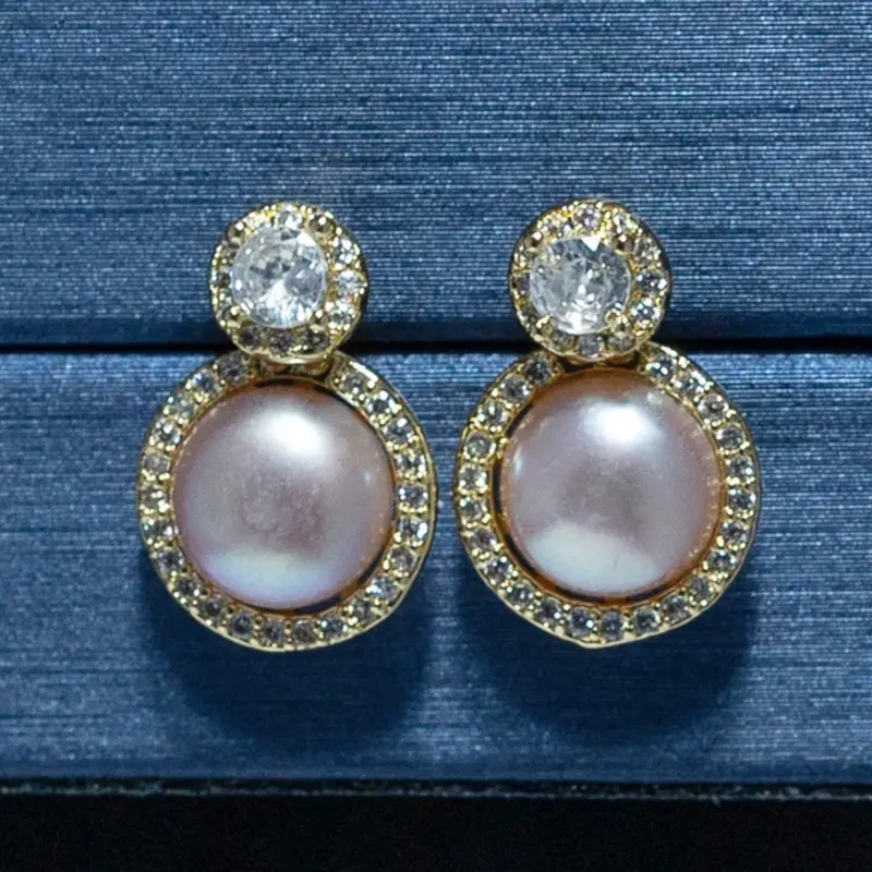 Princess Silver Pearl Earrings for Women — feature 9