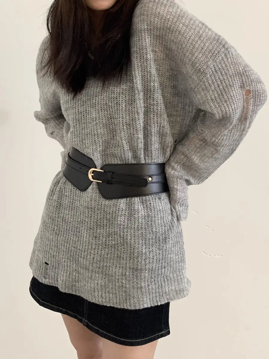 Red Extra Wide Waistband Belt for Women โ feature 8