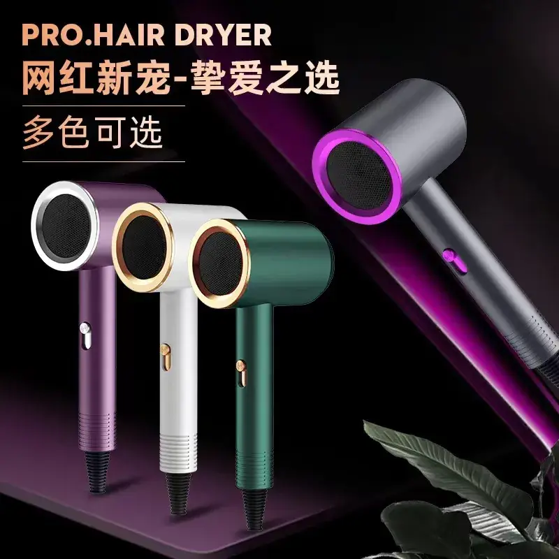 Black Hair Dryer with 800W Negative Ion Technology - Image 8