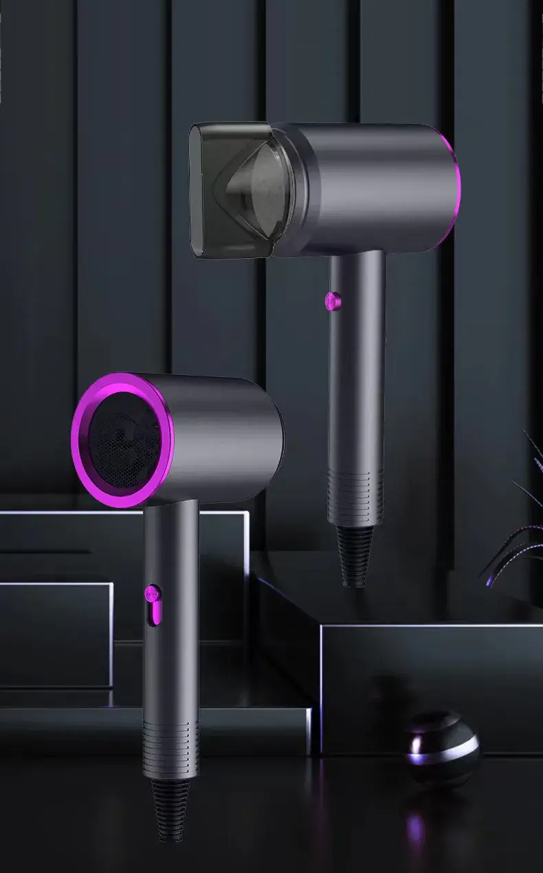 Black Hair Dryer with 800W Negative Ion Technology — feature 8
