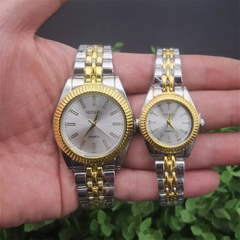 Cross-Brand Gold Steel Watch for Men — feature 2