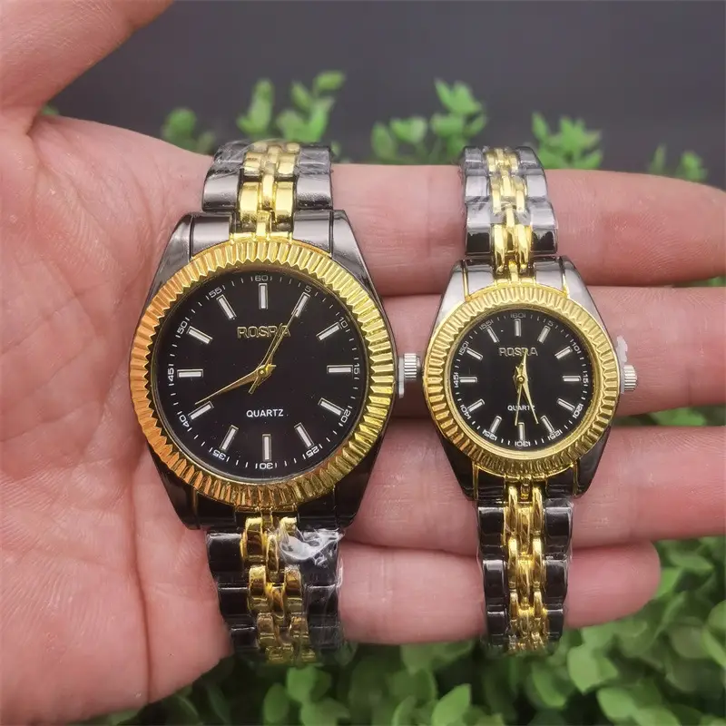 Cross-Brand Gold Steel Watch for Men — feature 3
