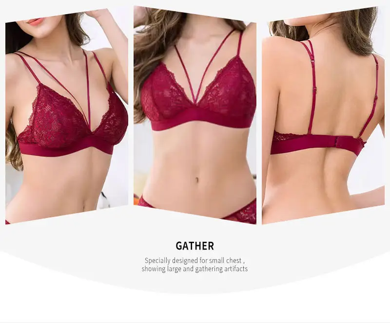 French Lace Underwear Set Wire-Free Summer — feature 24