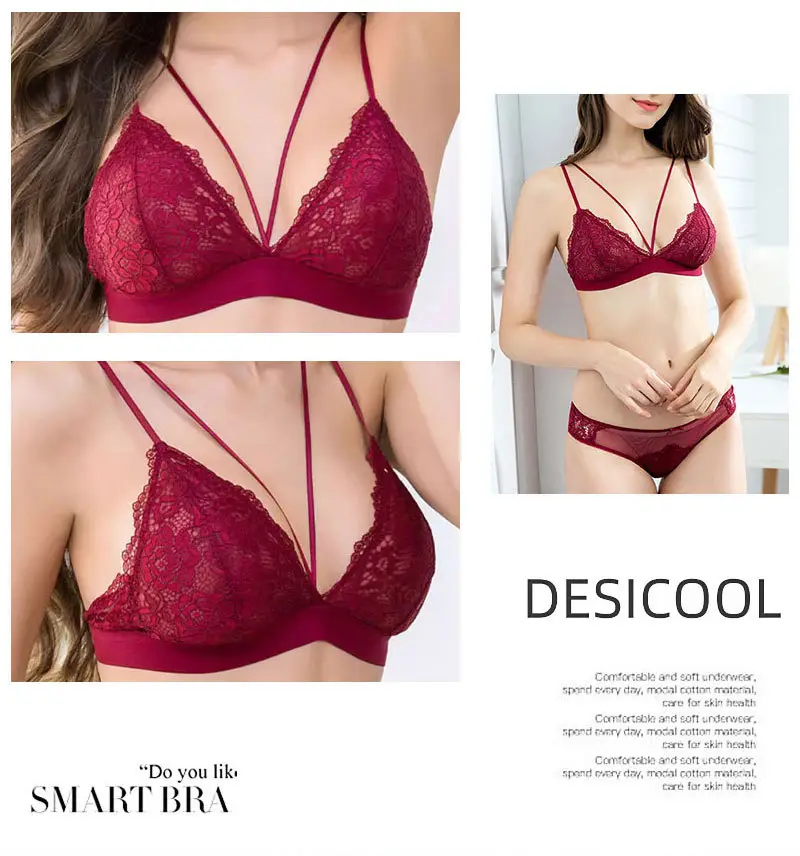 French Lace Underwear Set Wire-Free Summer — feature 36