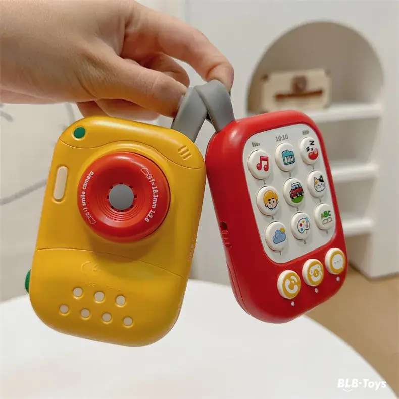 Baby Camera Toy Red Yellow 0-1 Years Old — feature 2