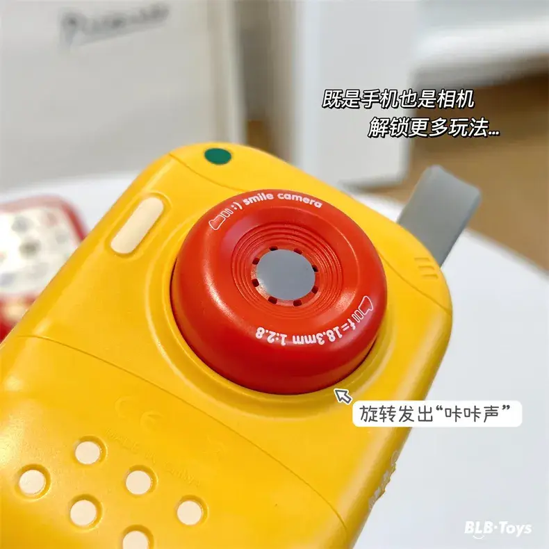 Baby Camera Toy Red Yellow 0-1 Years Old — feature 8