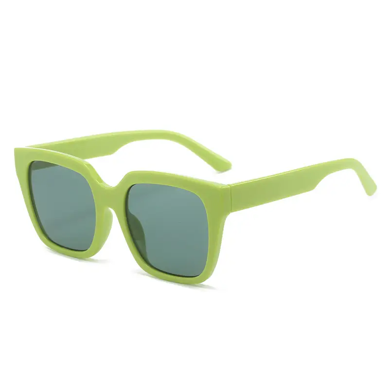 Square Sunglasses European American Retro Large Frame - Image 8
