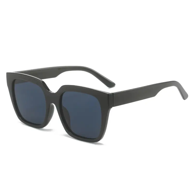 Square Sunglasses European American Retro Large Frame - Image 12