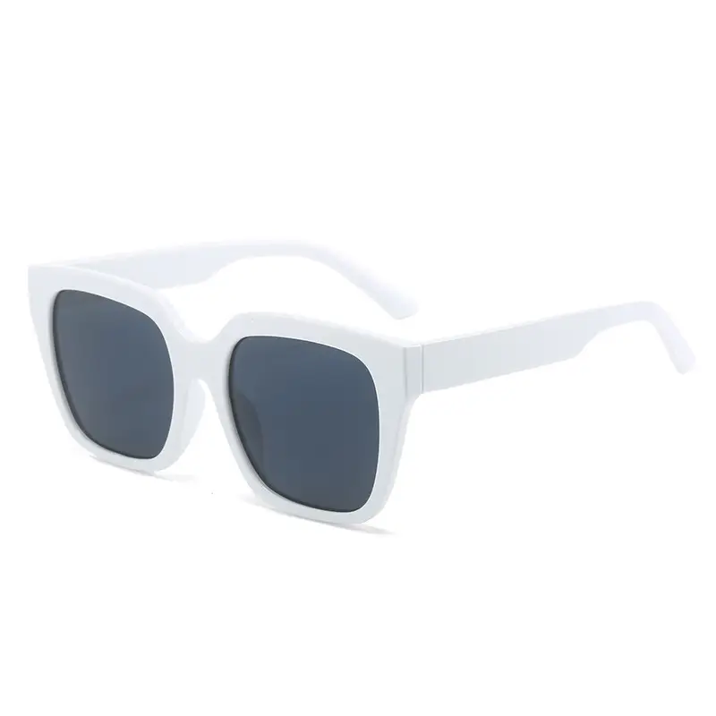 Square Sunglasses European American Retro Large Frame - Image 7