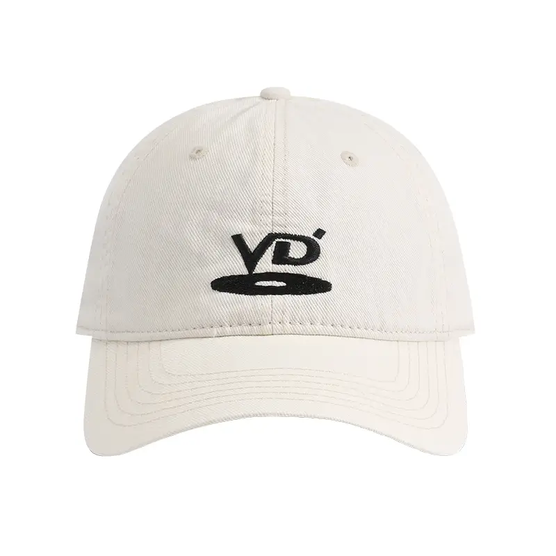 Women's Black UV Visor Cap with "VD" Logo