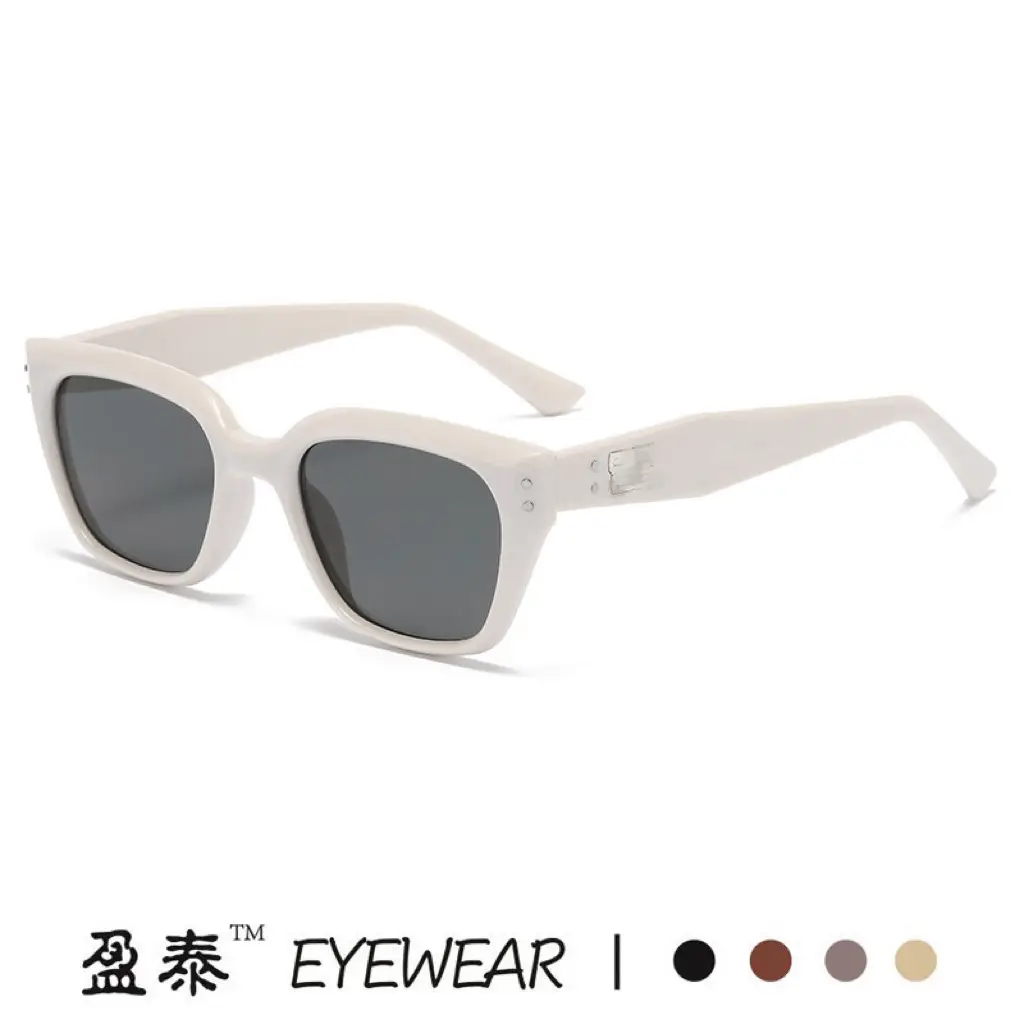 2024 Women Sunglasses K-Style Black Brown - Image 10