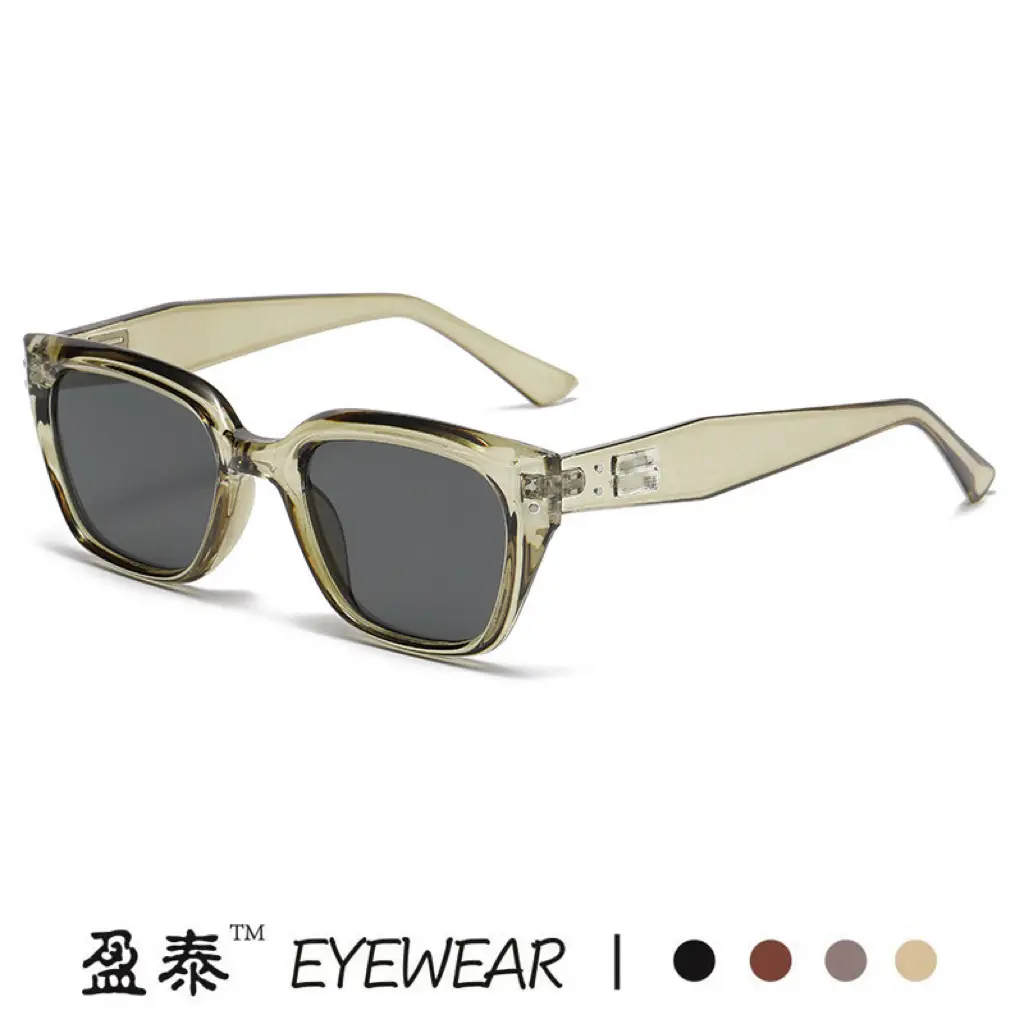 2024 Women Sunglasses K-Style Black Brown - Image 11