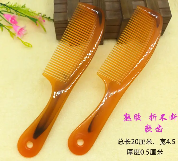 Long Hair Combs for Women Extra Thick Wide Teeth Plastic — feature 15