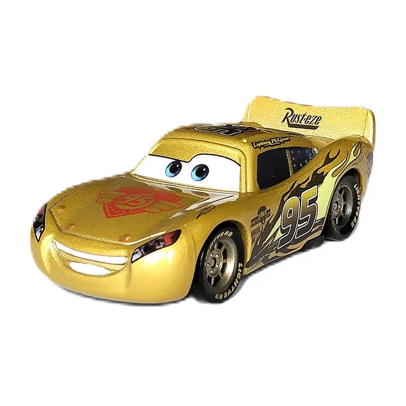 Cars Lightning Mcqueen Alloy Car Road Boss Car King Toy Car Model Sheriff Small Car