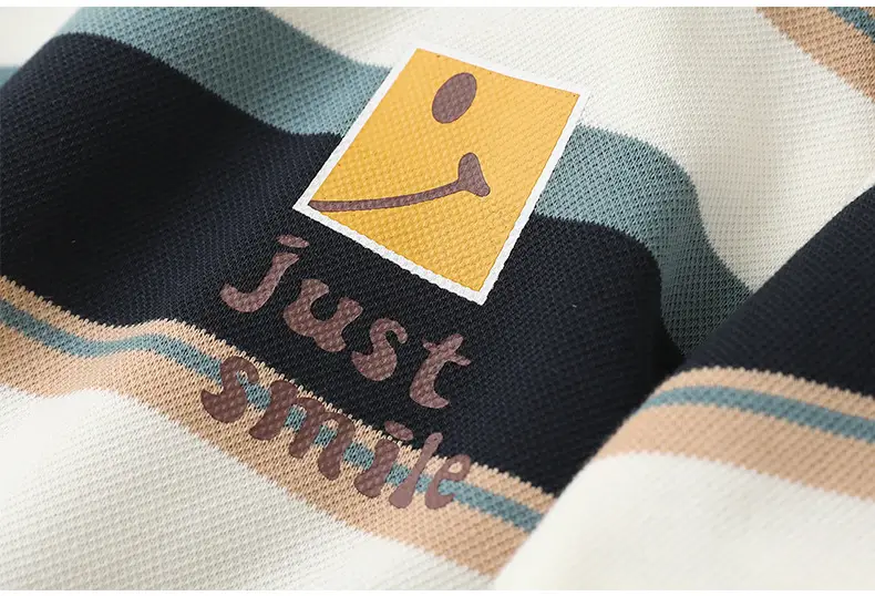 Boys Striped Sweatshirt 2026 Spring Long Sleeve — feature 19