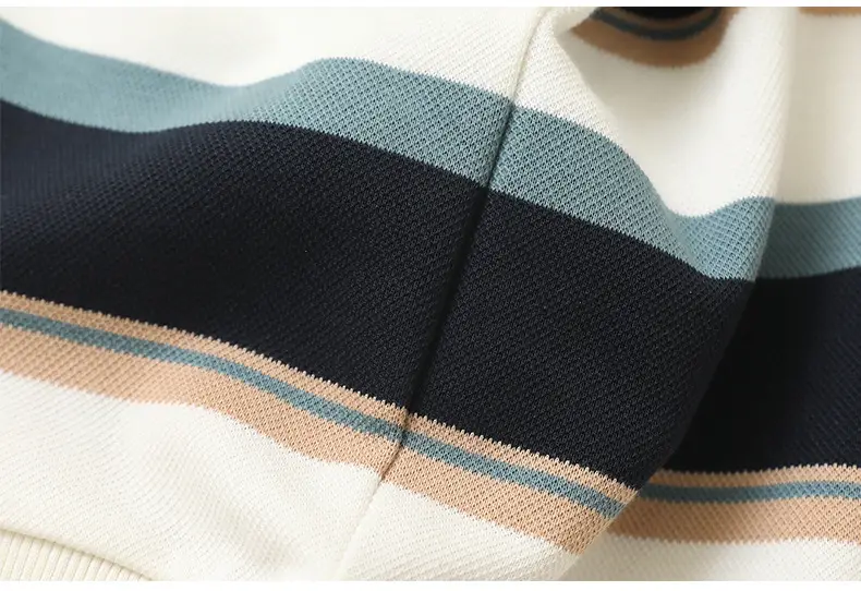 Boys Striped Sweatshirt 2026 Spring Long Sleeve — feature 21