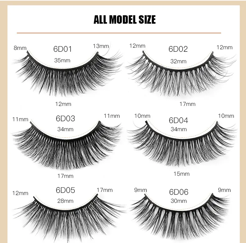 5 Pairs Chemical Fiber False Eyelashes Natural Thick One-Piece — feature 4
