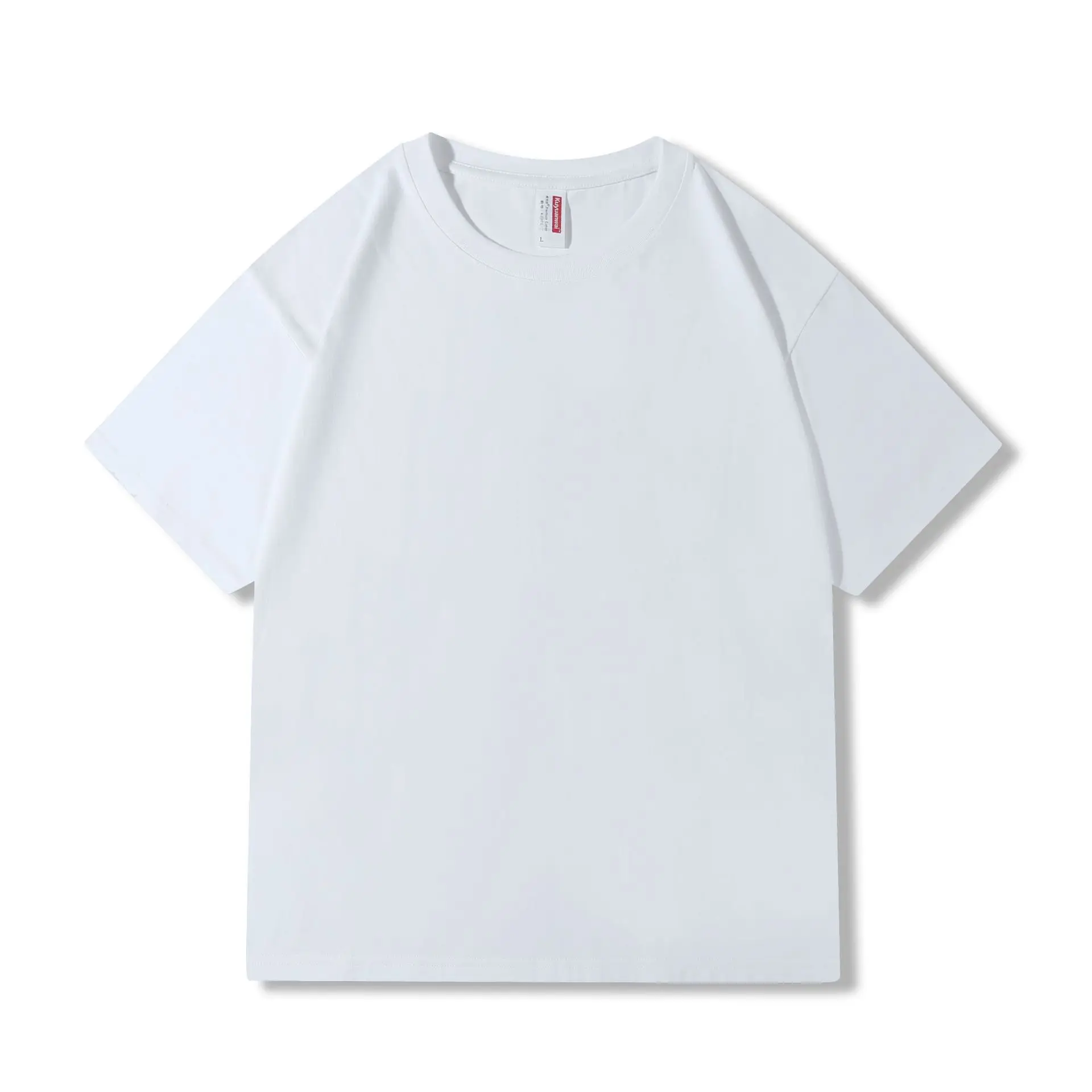 Men's Brown Cotton T-Shirt Short Sleeve Wholesale - Image 12