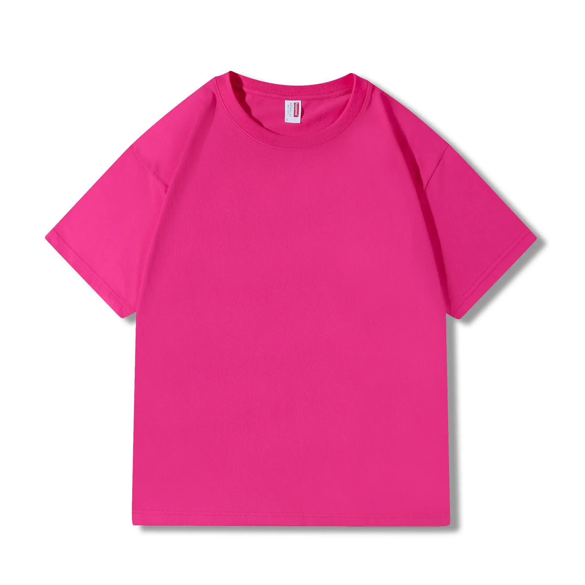 Men's Brown Cotton T-Shirt Short Sleeve Wholesale - Image 11