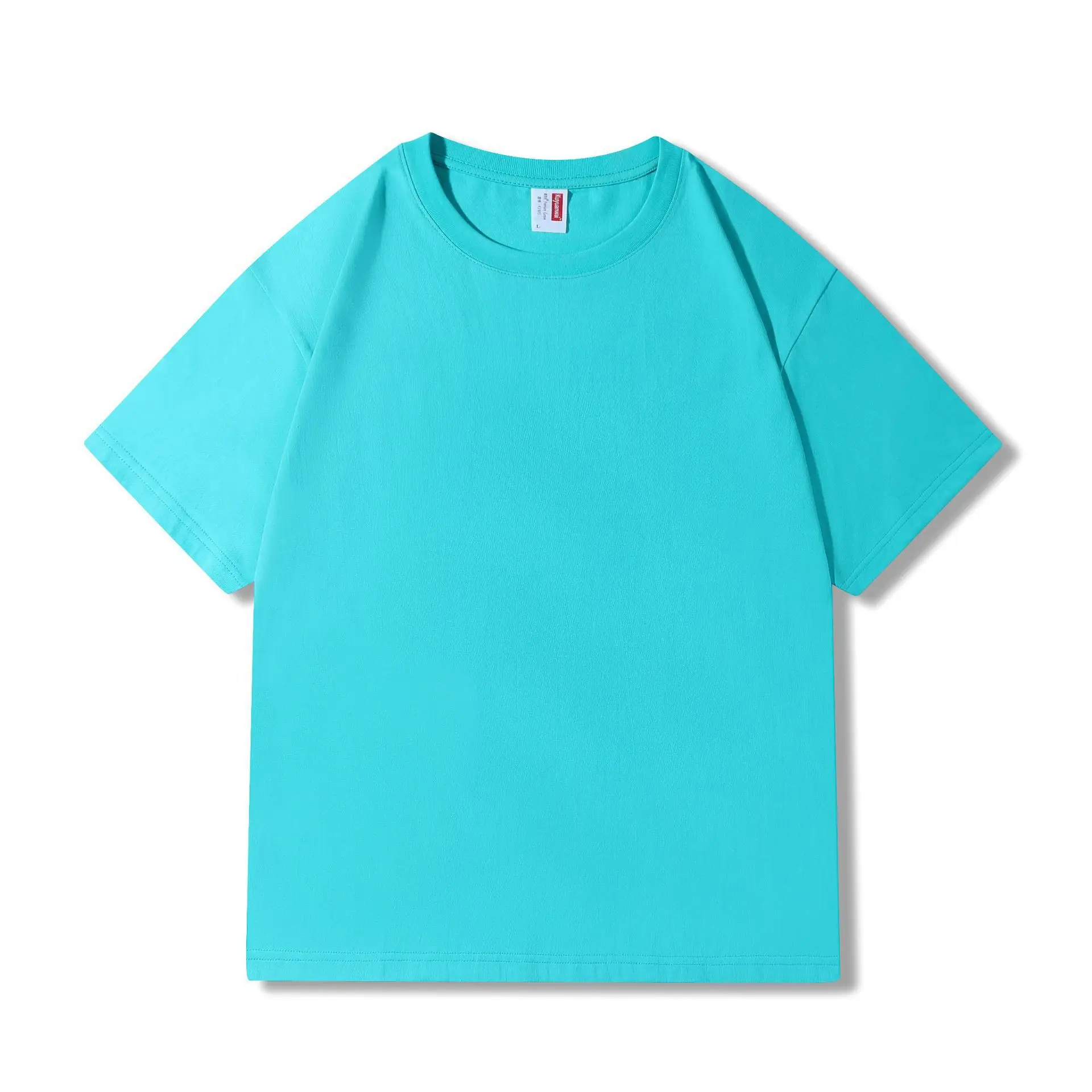 Men's Brown Cotton T-Shirt Short Sleeve Wholesale - Image 16