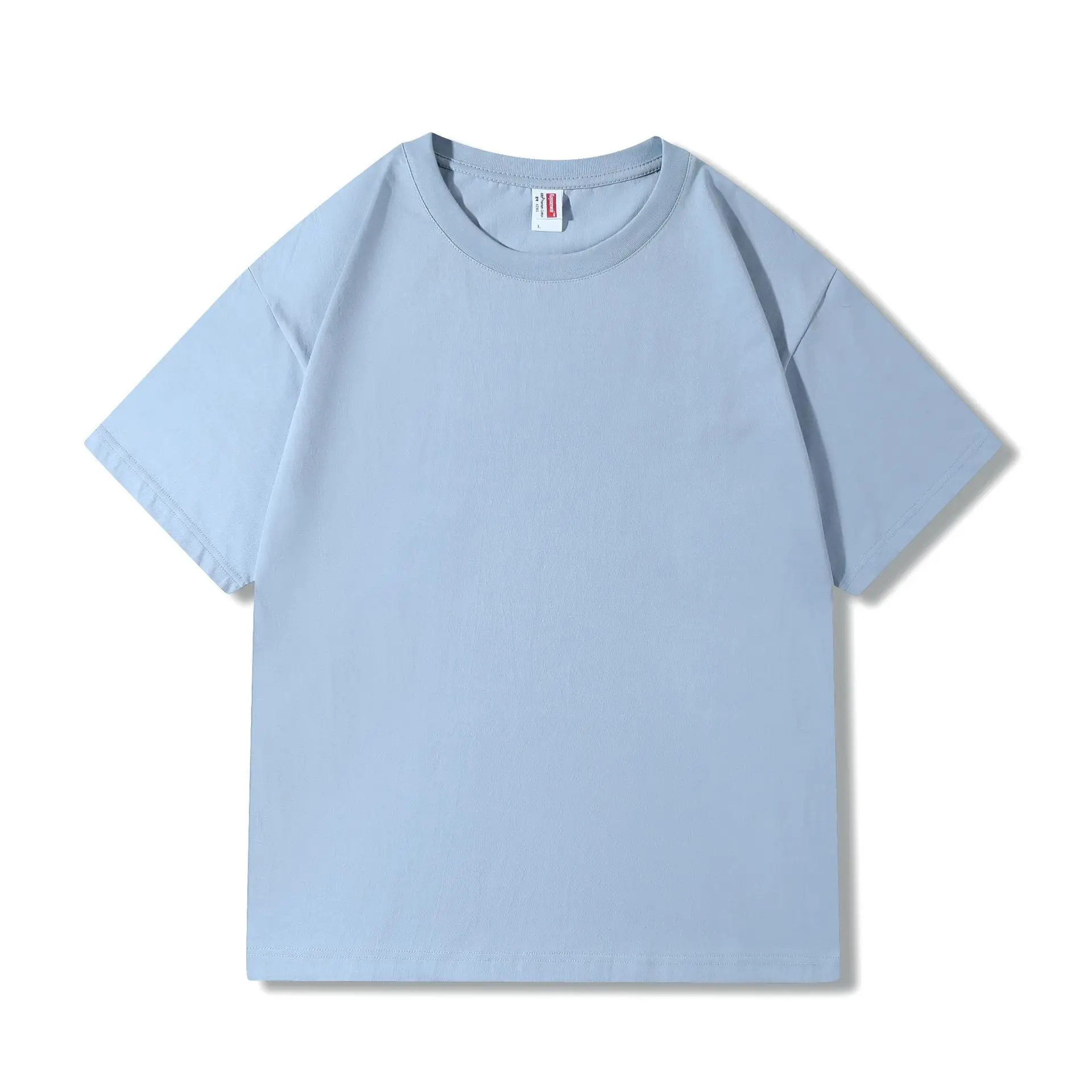Men's Brown Cotton T-Shirt Short Sleeve Wholesale - Image 18