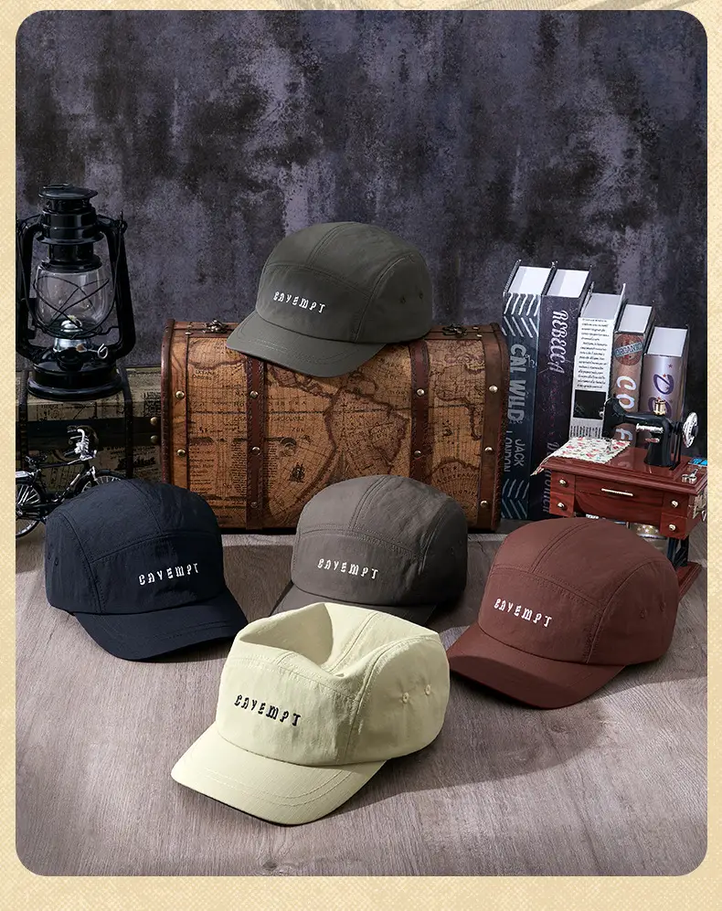 Women's Big Head Baseball Cap with Long Brim Deep Wide Brim — feature 15