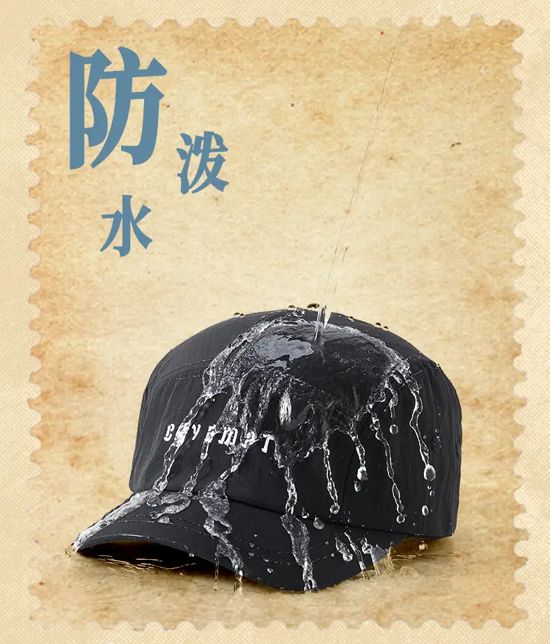 Women's Big Head Baseball Cap with Long Brim Deep Wide Brim — feature 8
