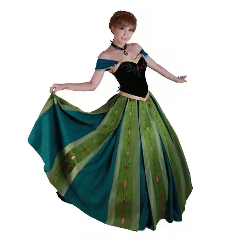 Halloween Six Day Snow White Bell Cinderella Frozen Aisha Anna Rapunzel Party Dress - Image 8