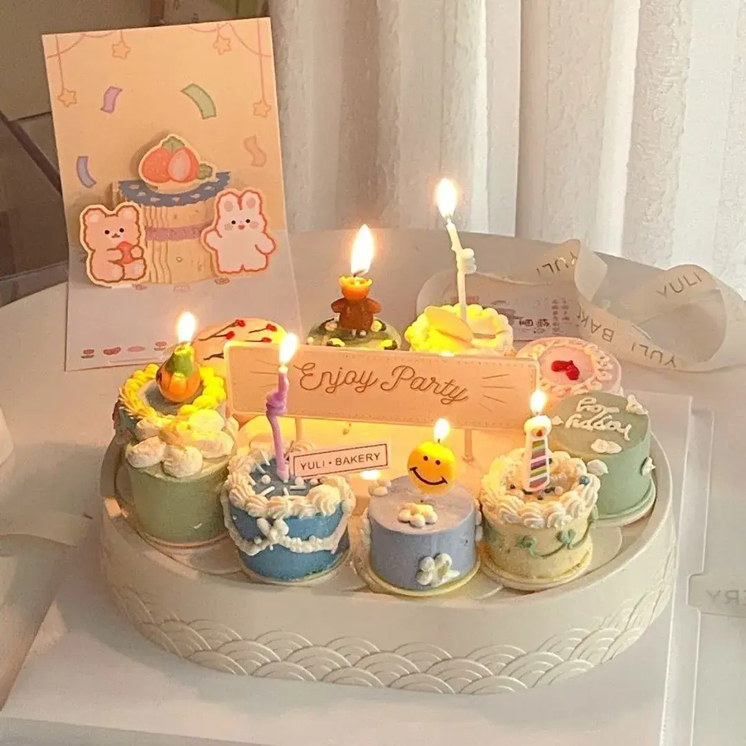 Cute Birthday Cake with Music & Lights - Image 3
