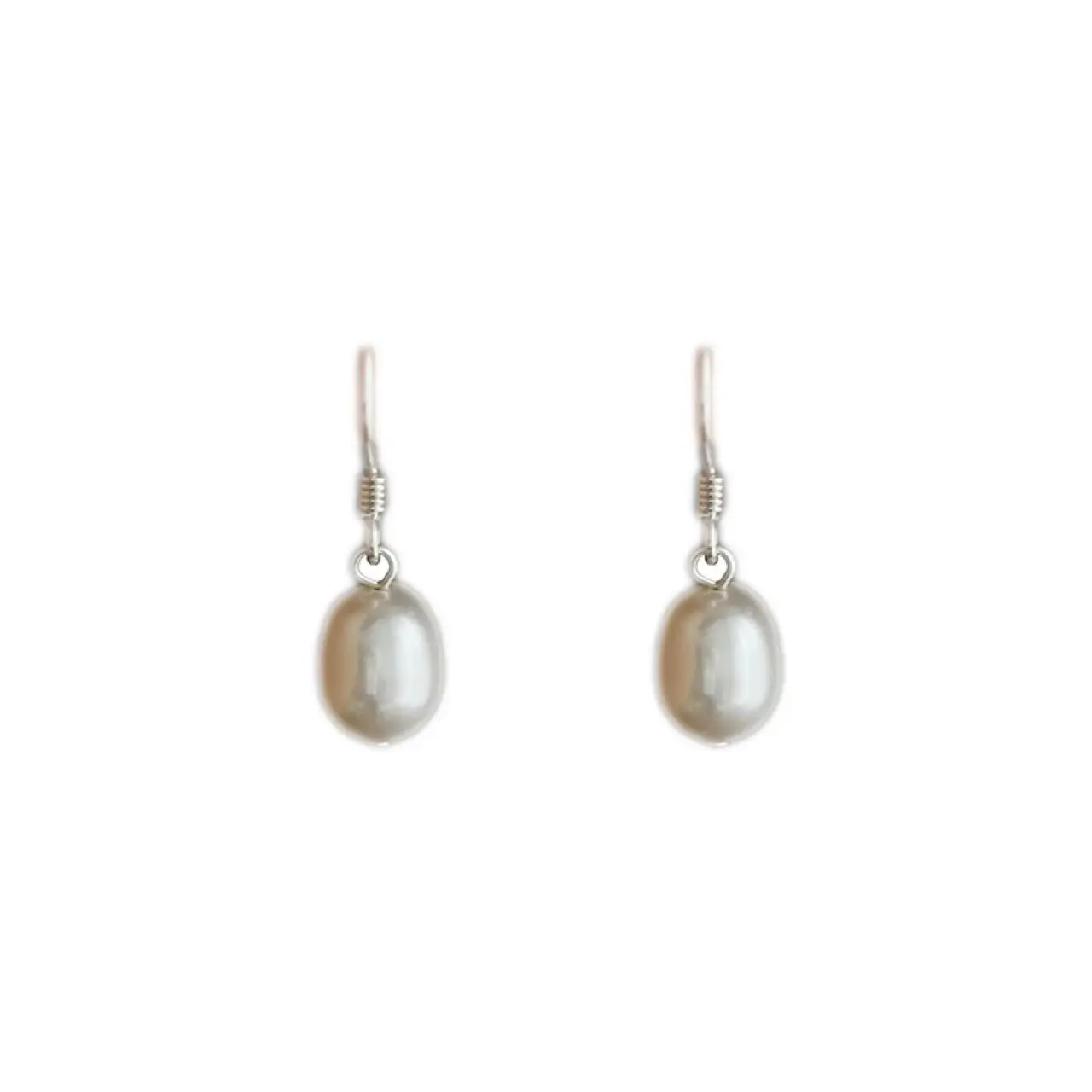 Pearl Drop Earrings for Women 925 Sterling Silver - Image 5