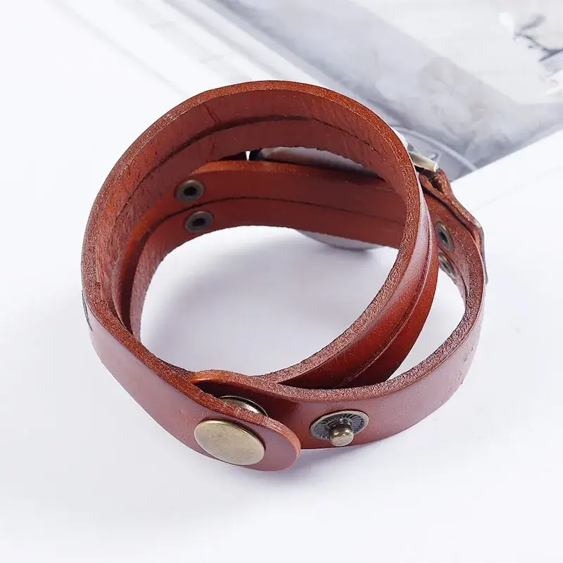 Women's Black Dial Quartz Watch with White Strap - Image 9