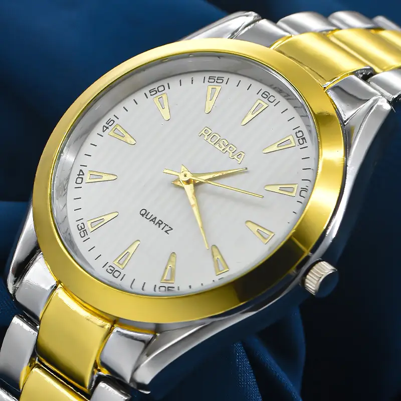 Men's Steel Band Classic Watch with Blue Dial — feature 10