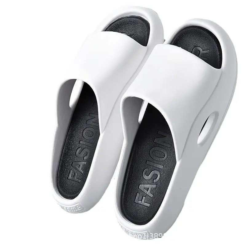 Home slippers men's household feeling of stepping on excrement summer home slippers bathroom bathing outside wearing sandals women's summer wholesale - Image 15