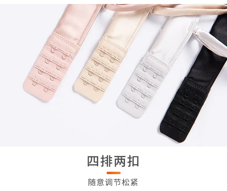 Tangge Satin Silk French Underwear Thin Glosly Triangle Cup Small Chest Women's Mulberry Silk Bra Bra Summer — feature 22