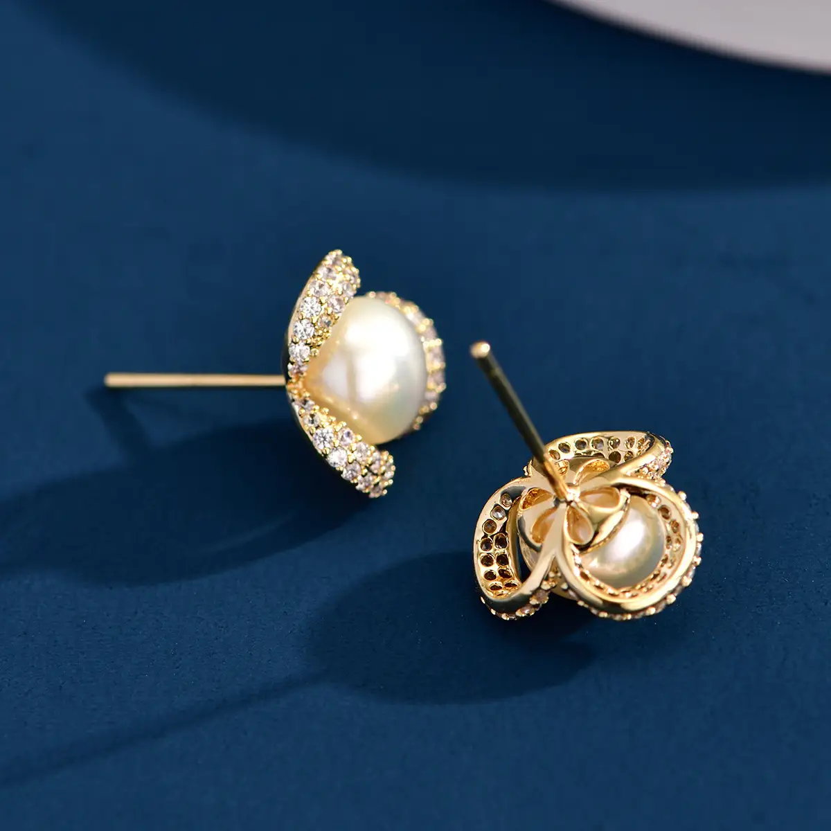 New S925 Pearl Earrings European Style - Image 4