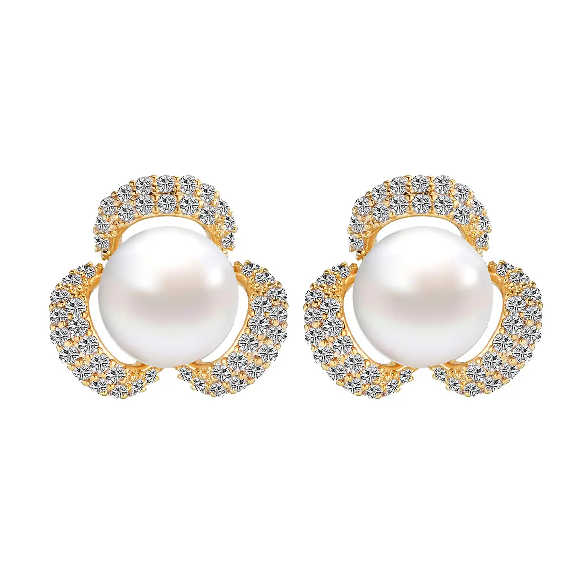 New S925 Pearl Earrings European Style - Image 6