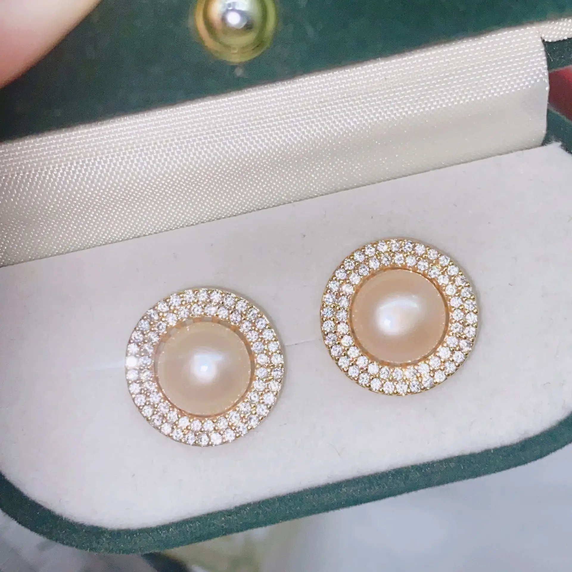 S925 Gold Plated Pearl Bow Earrings for Women — feature 28