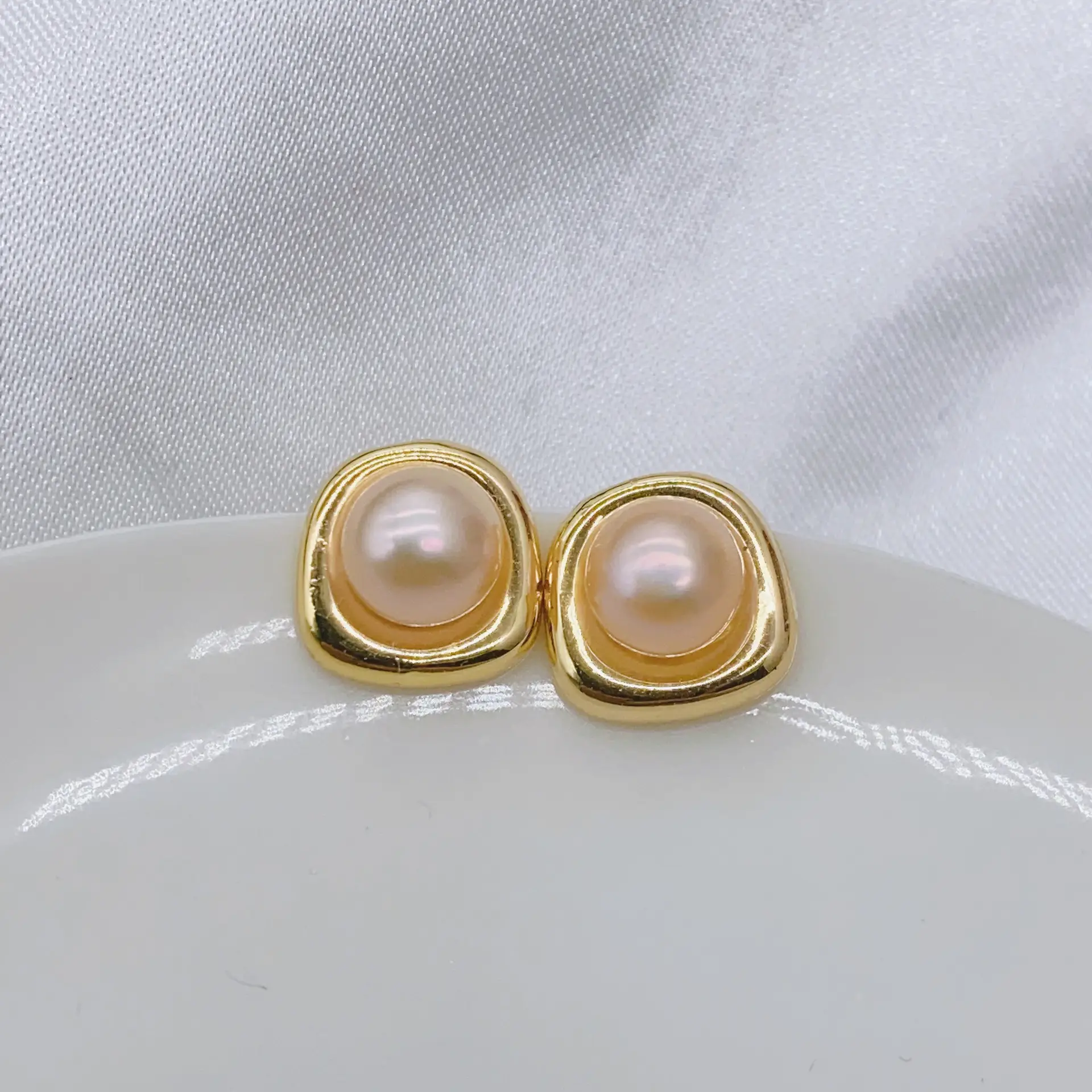 S925 Gold Plated Pearl Bow Earrings for Women — feature 30
